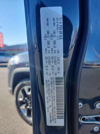 2017 Jeep New Compass Trailhawk