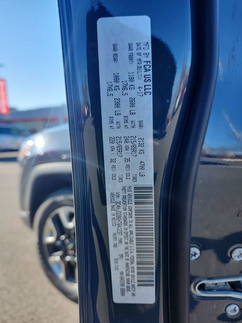 2017 Jeep New Compass Trailhawk