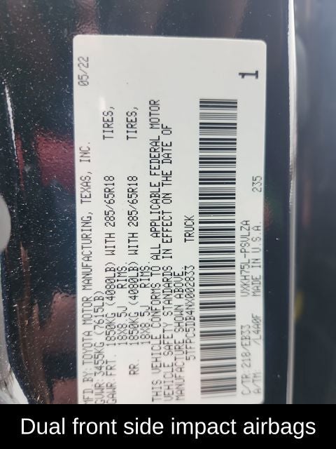 2022 Toyota Tundra Hybrid TRD Pro