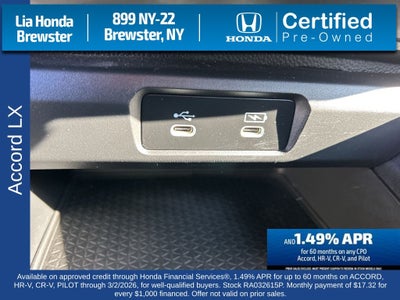 2024 Honda Accord LX
