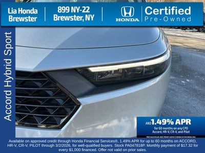 2023 Honda Accord Hybrid Sport