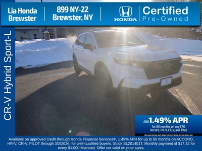 2025 Honda CR-V Hybrid Sport-L