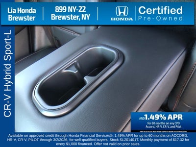 2025 Honda CR-V Hybrid Sport-L