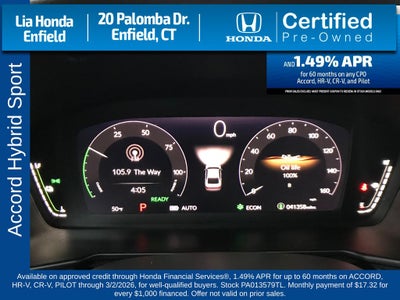 2023 Honda Accord Hybrid Sport