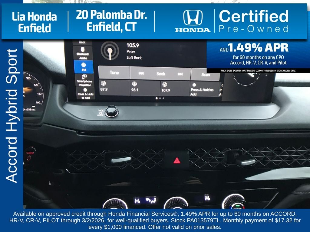 2023 Honda Accord Hybrid Sport