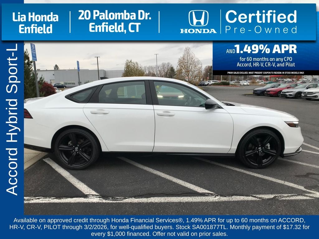 2025 Honda Accord Hybrid Sport-L