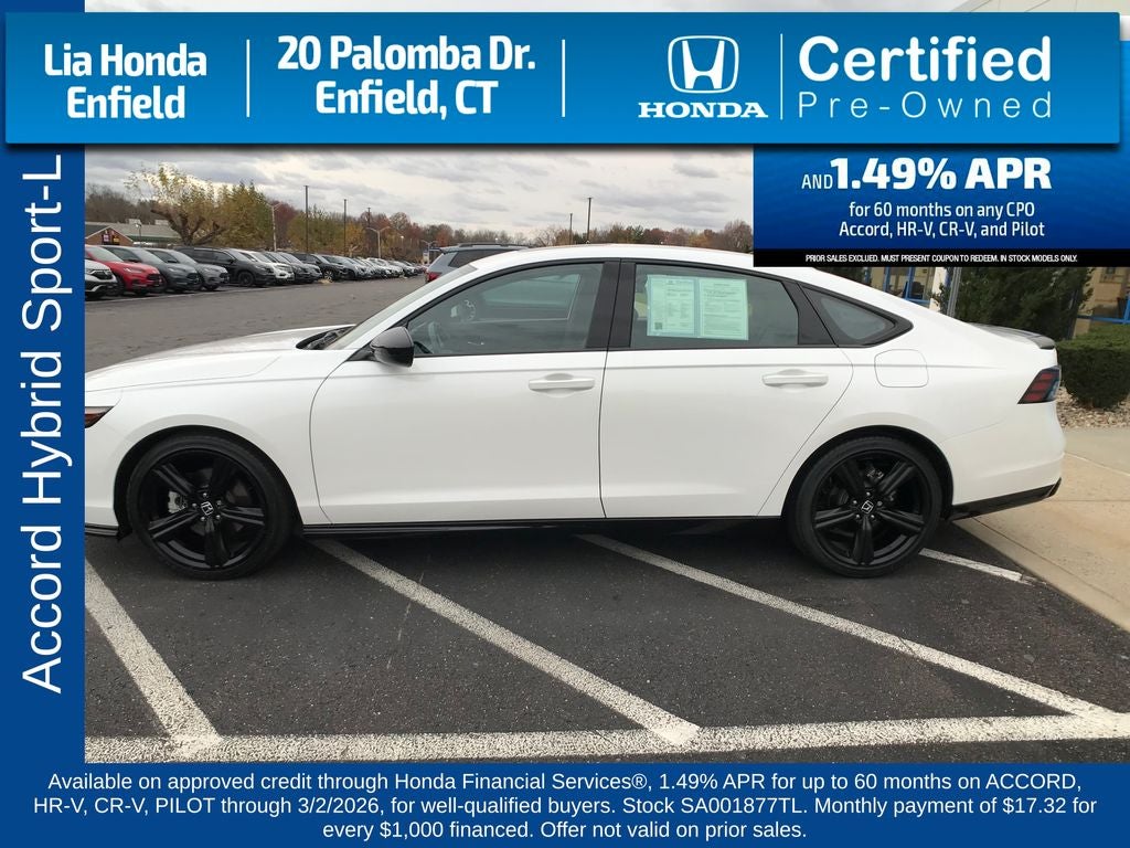 2025 Honda Accord Hybrid Sport-L