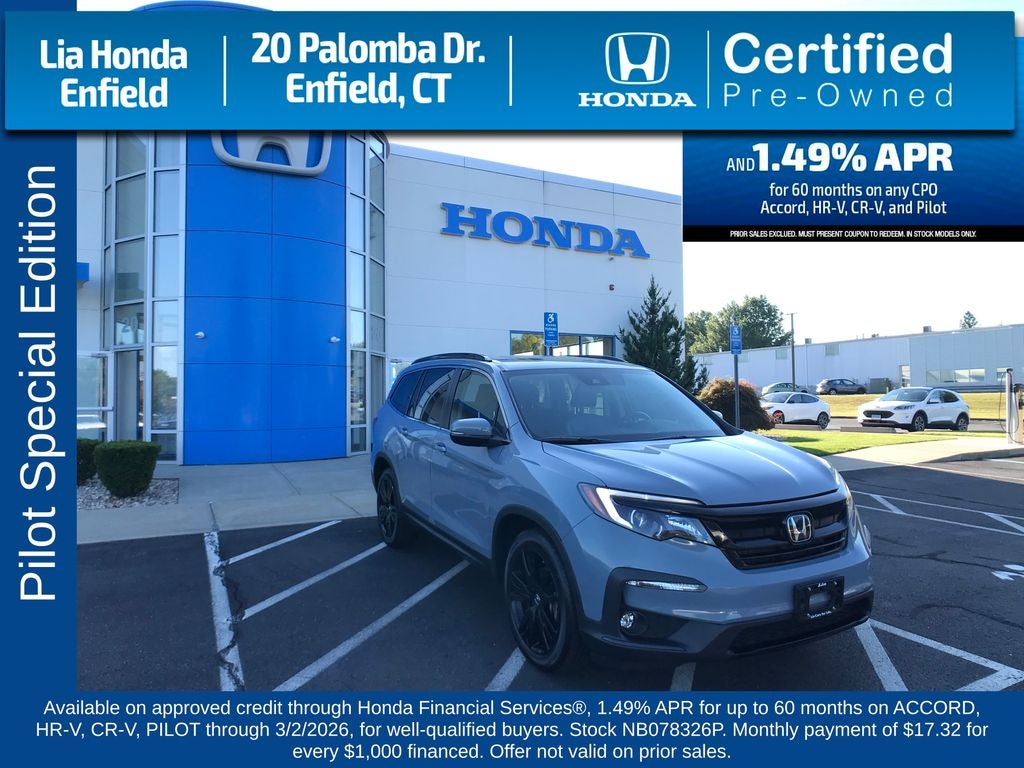 2022 Honda Pilot Special Edition