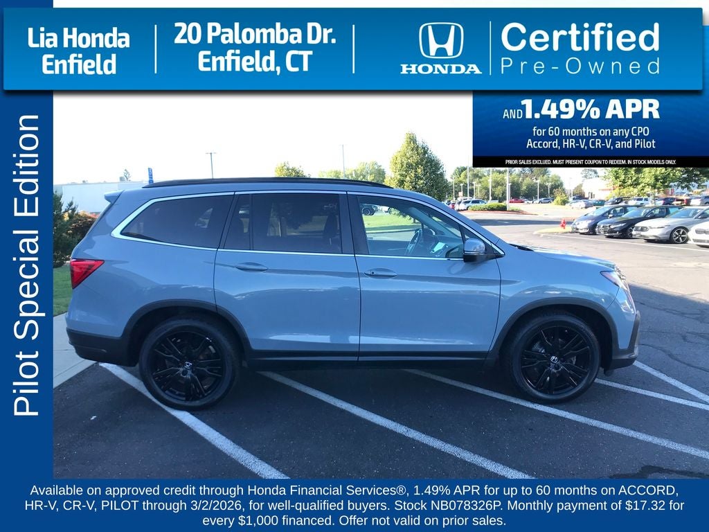 2022 Honda Pilot Special Edition
