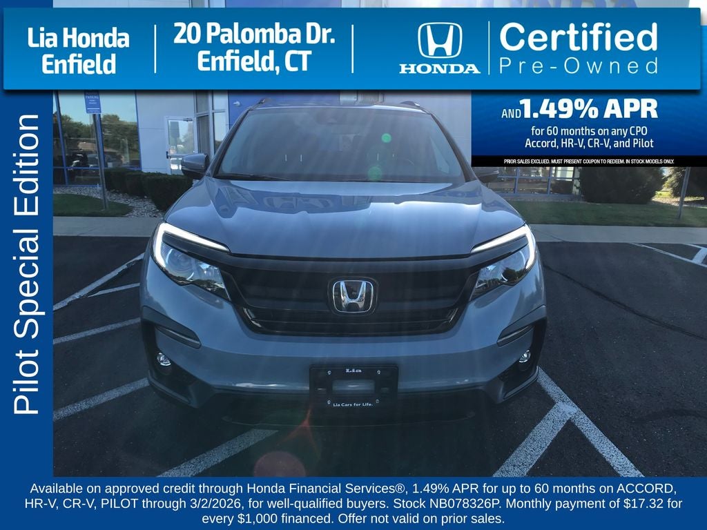 2022 Honda Pilot Special Edition