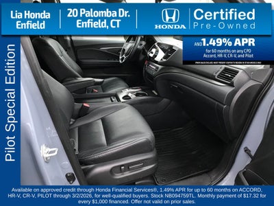 2022 Honda Pilot Special Edition