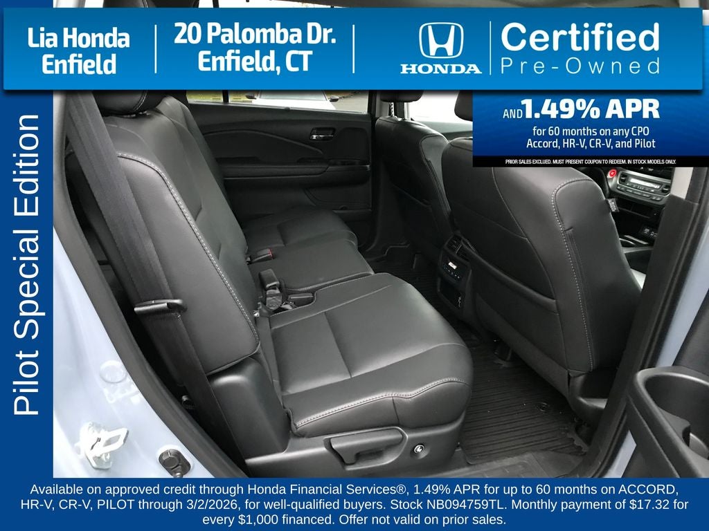 2022 Honda Pilot Special Edition