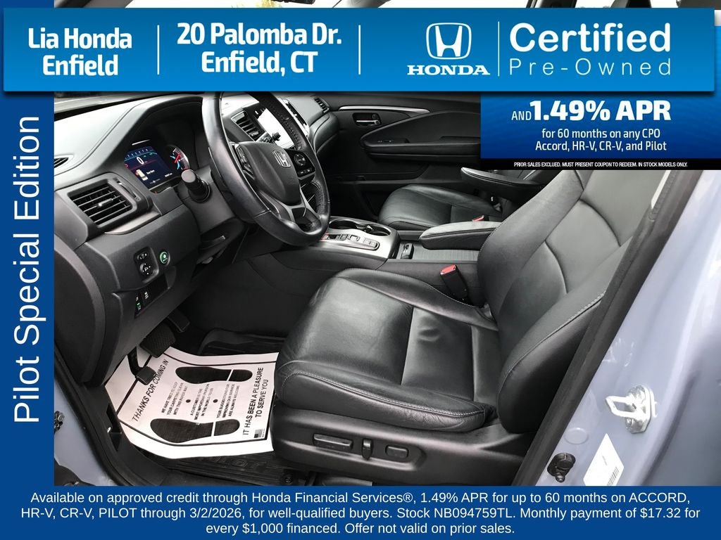 2022 Honda Pilot Special Edition