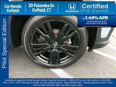 2022 Honda Pilot Special Edition