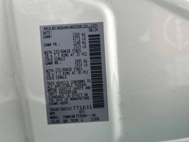 2025 Nissan Rogue SV