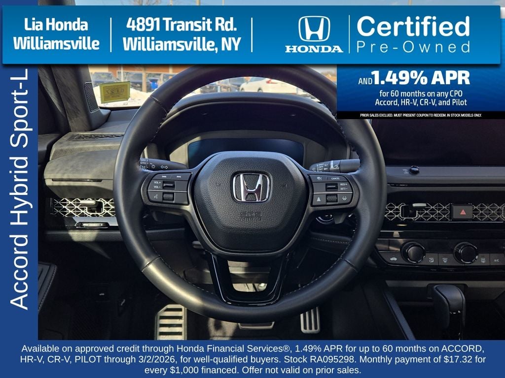 2024 Honda Accord Hybrid Sport-L