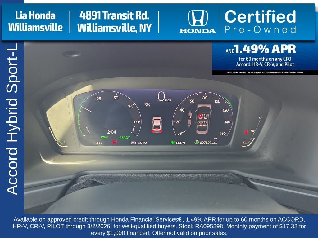 2024 Honda Accord Hybrid Sport-L