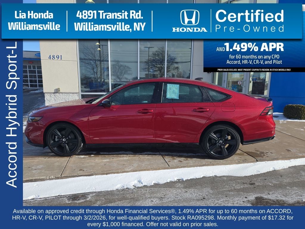 2024 Honda Accord Hybrid Sport-L