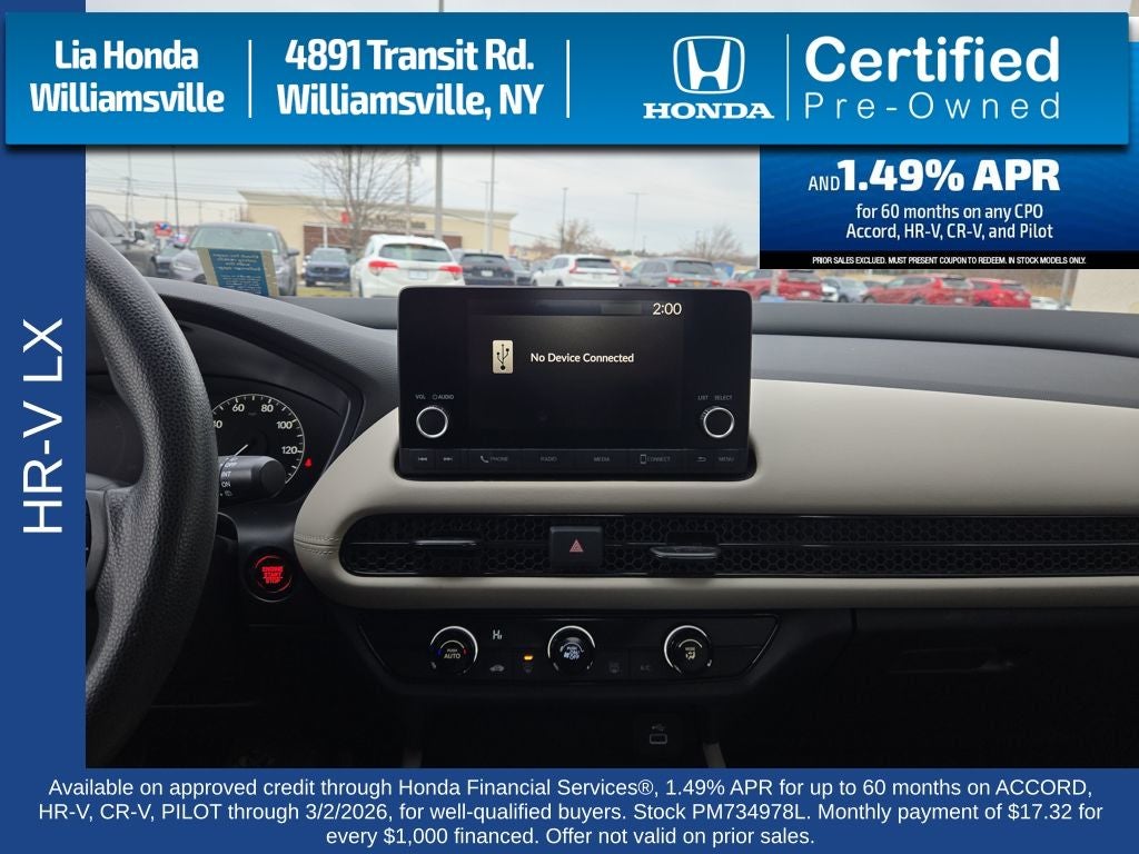 2023 Honda HR-V LX