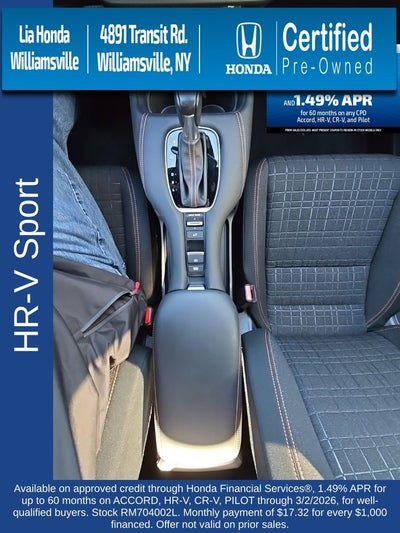 2024 Honda HR-V Sport