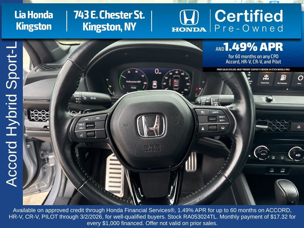 2024 Honda Accord Hybrid Sport-L