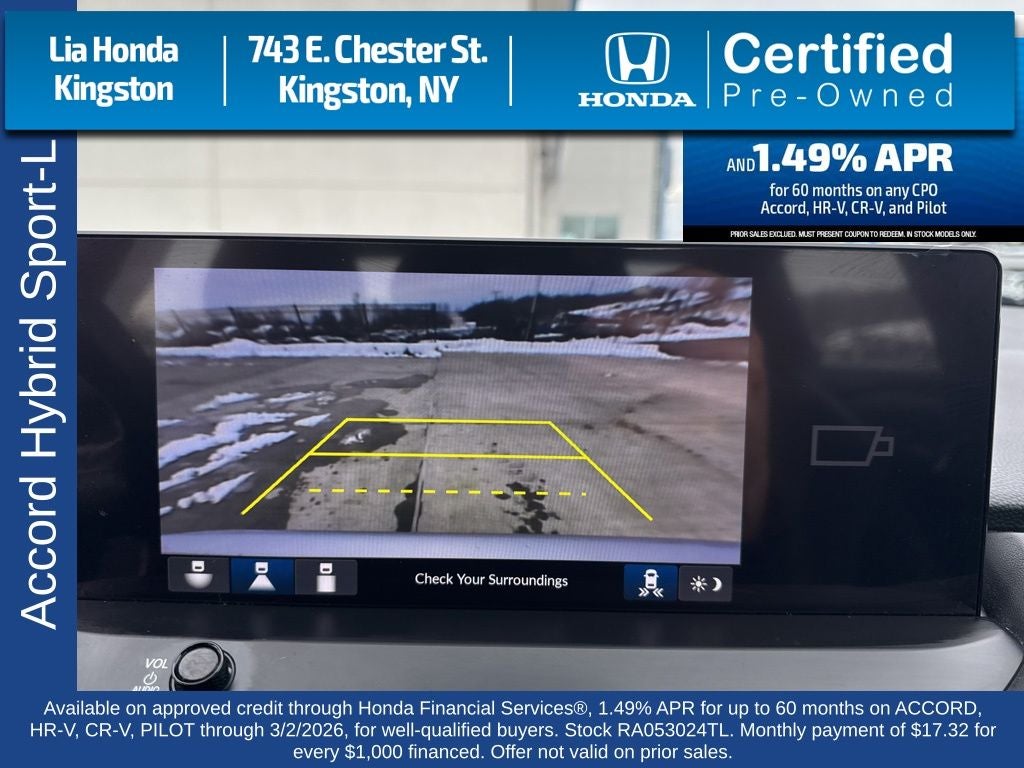 2024 Honda Accord Hybrid Sport-L