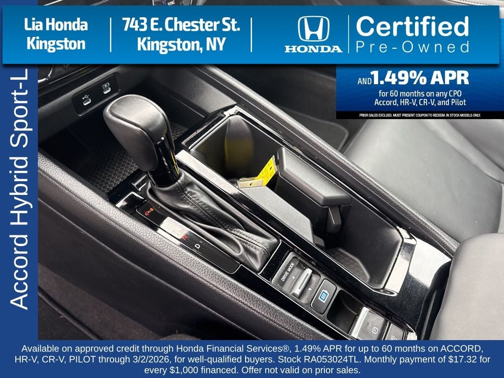 2024 Honda Accord Hybrid Sport-L
