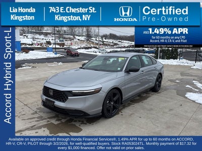2024 Honda Accord Hybrid Sport-L