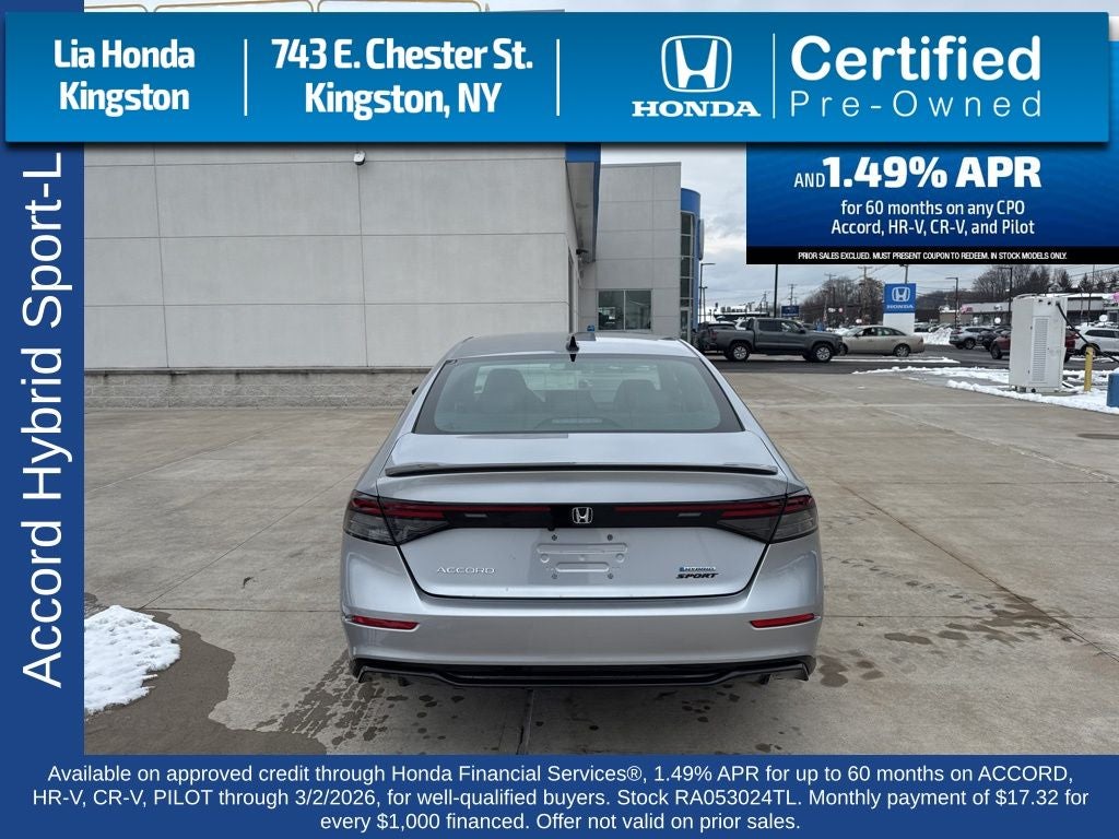 2024 Honda Accord Hybrid Sport-L