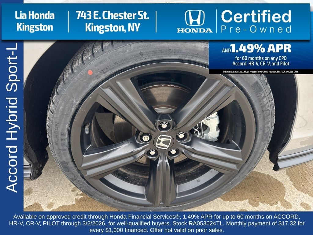 2024 Honda Accord Hybrid Sport-L
