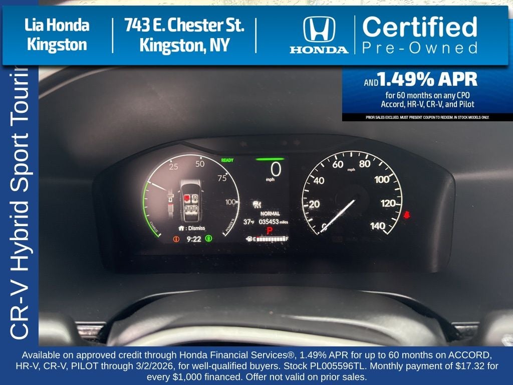 2023 Honda CR-V Hybrid Sport Touring