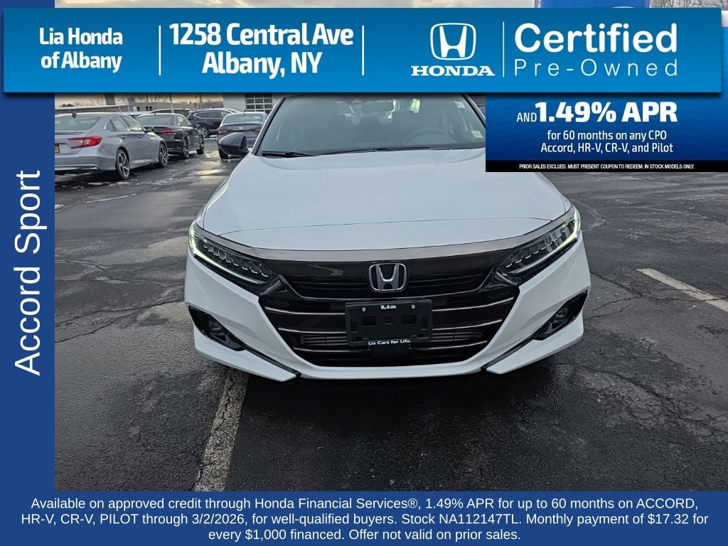 2022 Honda Accord Sport