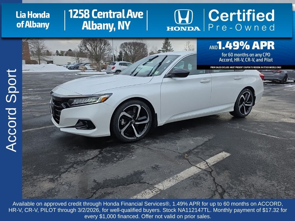 2022 Honda Accord Sport