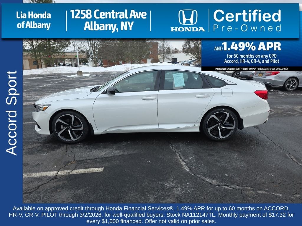 2022 Honda Accord Sport