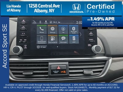 2022 Honda Accord Sport Special Edition
