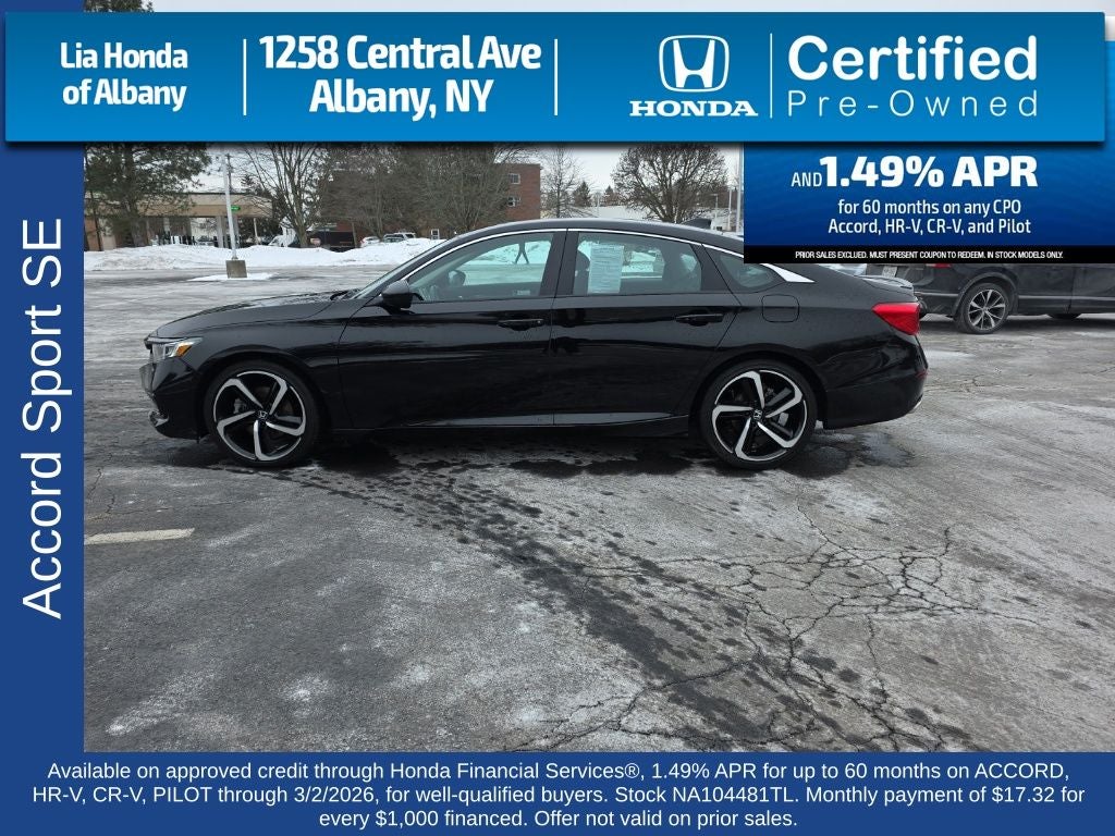 2022 Honda Accord Sport Special Edition