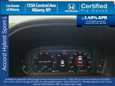 2023 Honda Accord Hybrid Sport-L