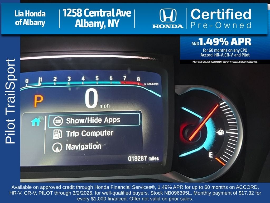 2022 Honda Pilot TrailSport