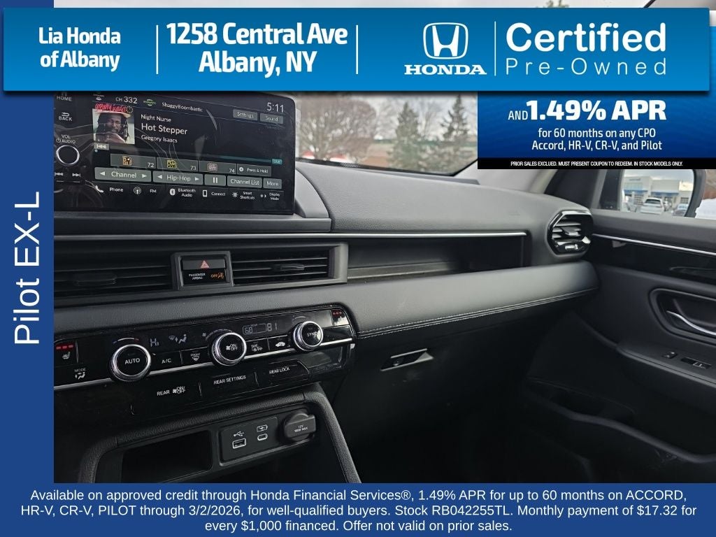 2024 Honda Pilot EX-L 8 Passenger