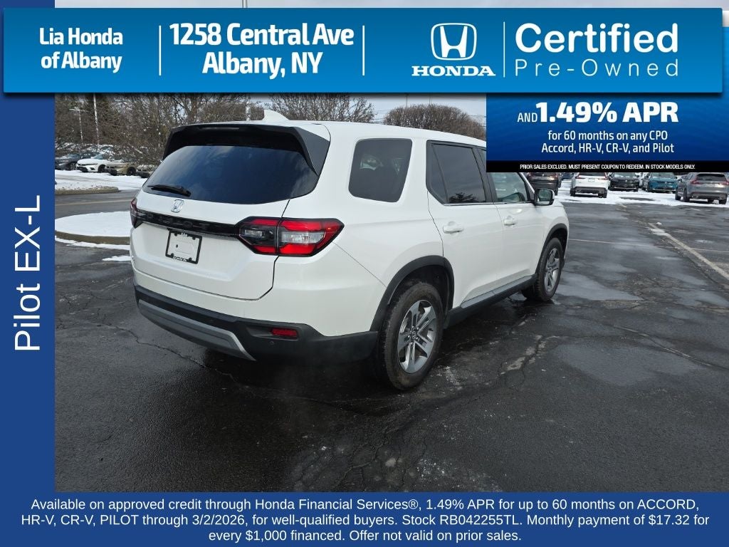 2024 Honda Pilot EX-L 8 Passenger