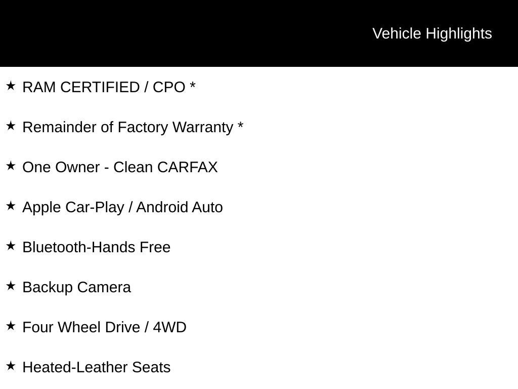 2025 RAM 1500 Big Horn/Lone Star 4D Crew Cab