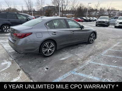 2023 INFINITI Q50 SENSORY ***CERTIFIED***