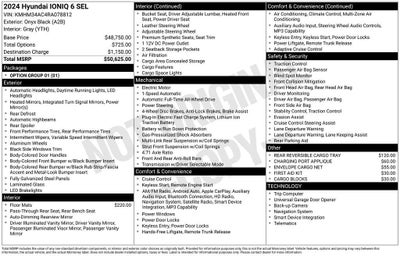 2024 Hyundai IONIQ 6 SEL