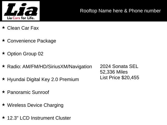 2024 Hyundai SONATA SEL