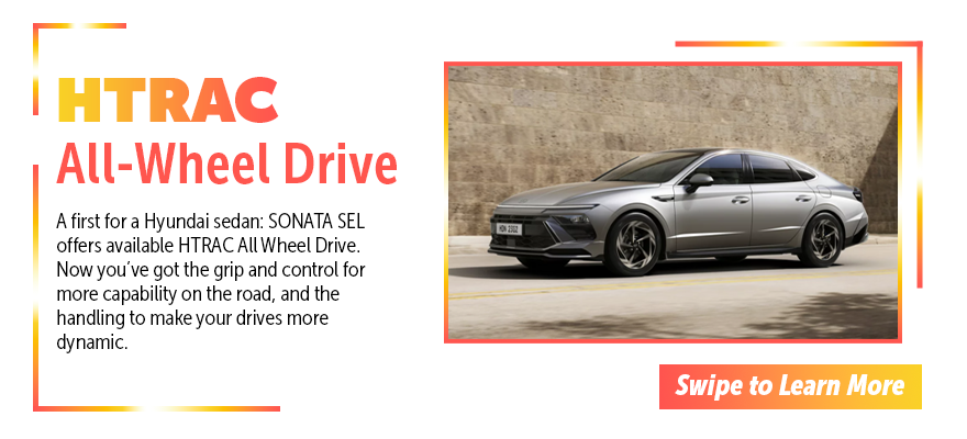 New Hyundai Sonata HTRAC All Wheel Drive